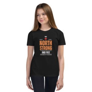 TRUE NORTH STRONG & FREE T-SHIRT - YOUTH